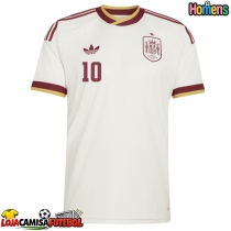 Camisa de Futebol Espanha Dani Olmo #10 Equipamento Secundário Mundo 2026 Manga Curta